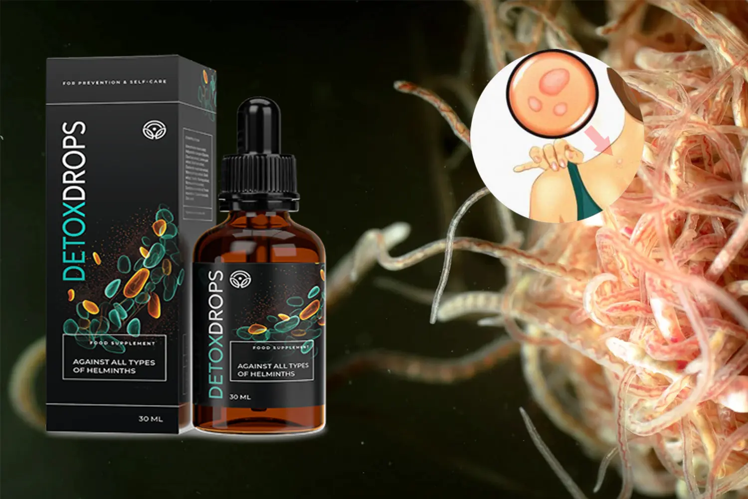 DetoxDrops за паразити